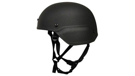United Shield International ACH MICH Mid Cut LE Helmet in Black